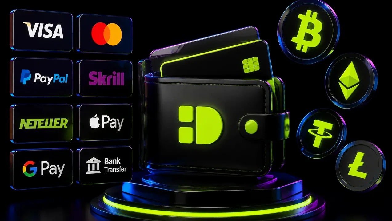 Daler Casino Payment Methods — Deposits and Withdrawals in Crypto, Priced in USD